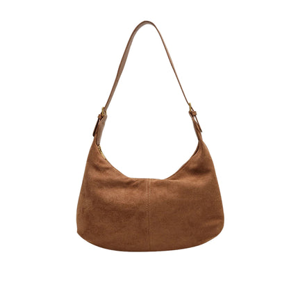 Capri Suede Shoulder Bag