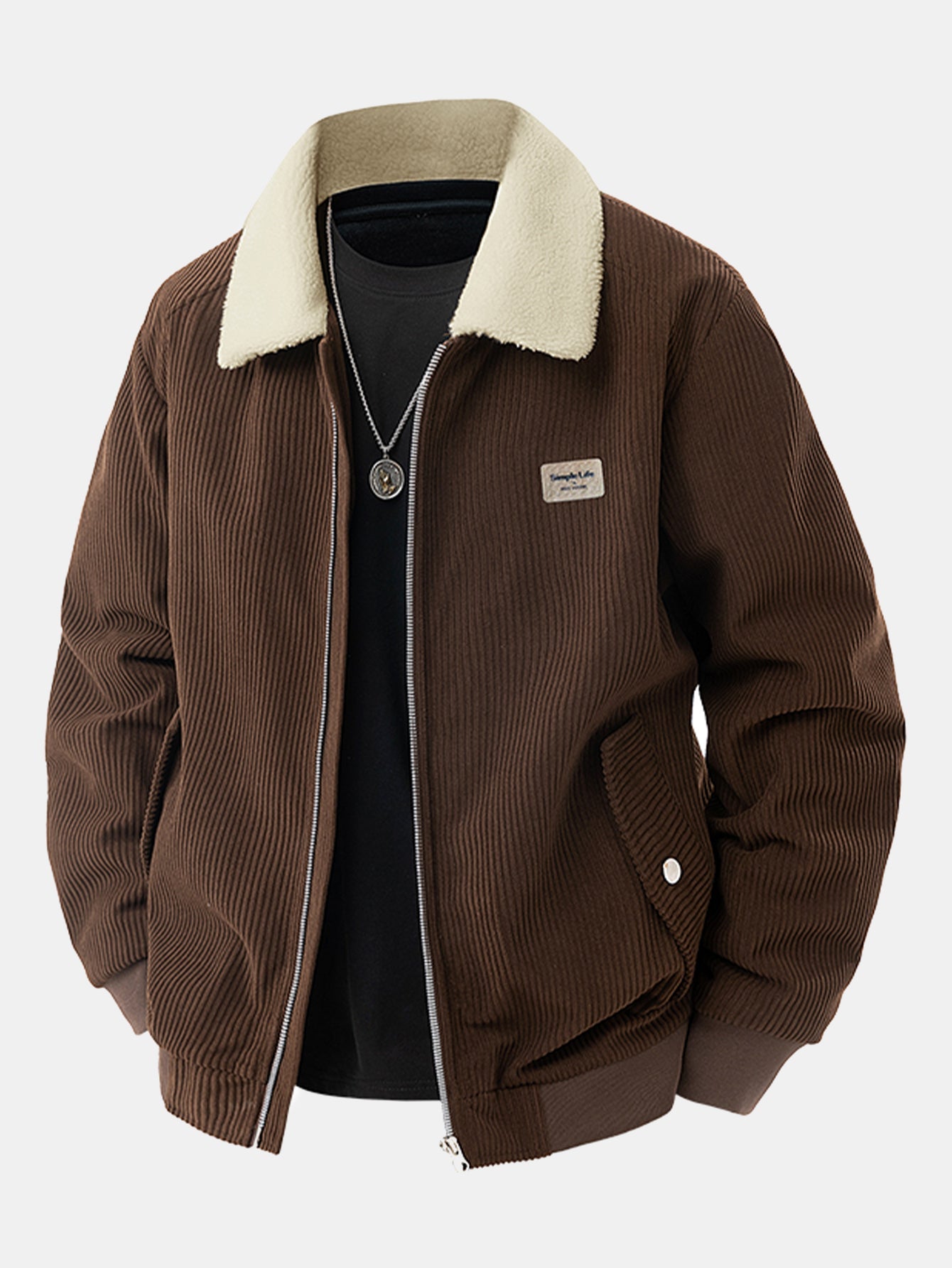 Rovello Corduroy Bomber Jacket