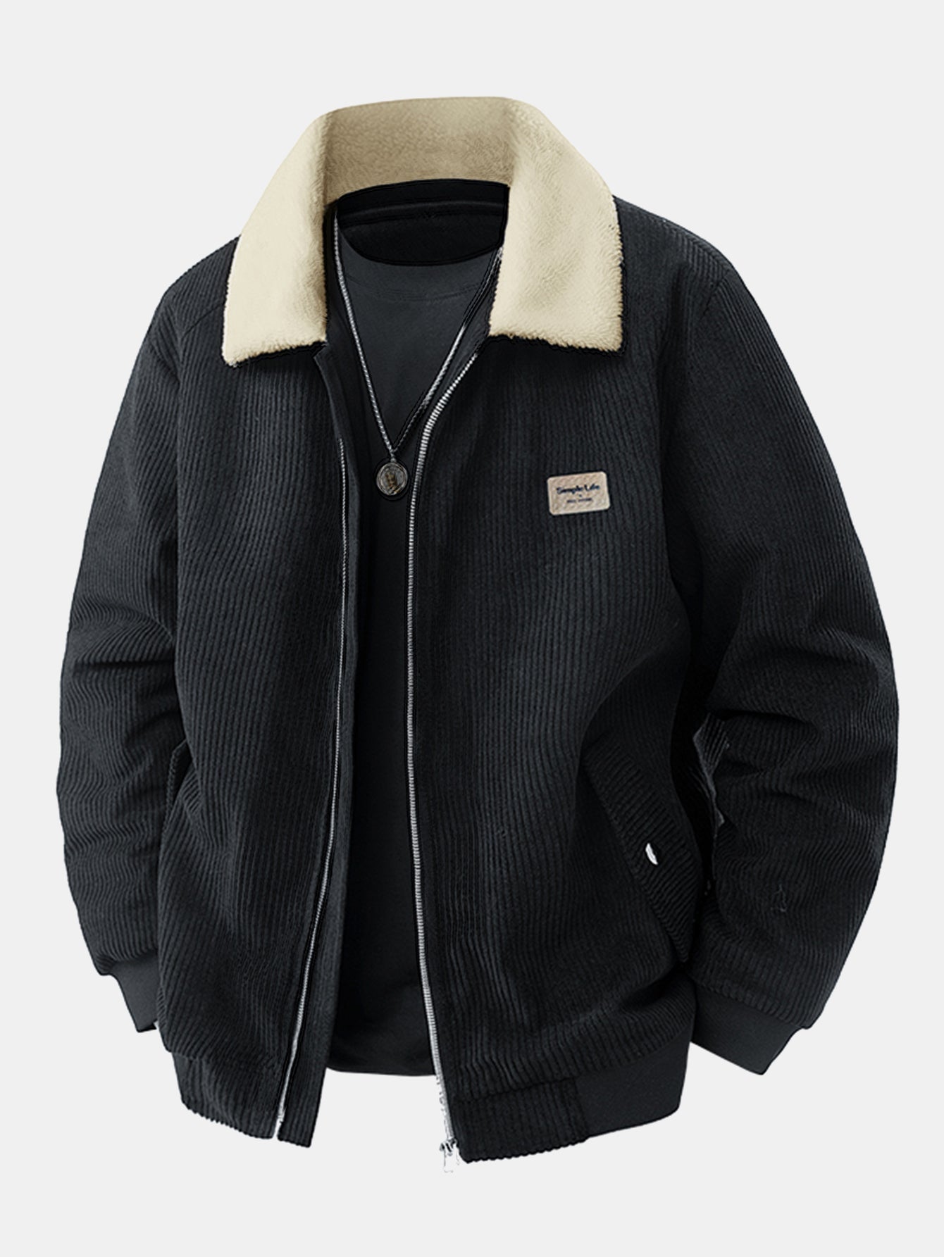 Rovello Corduroy Bomber Jacket