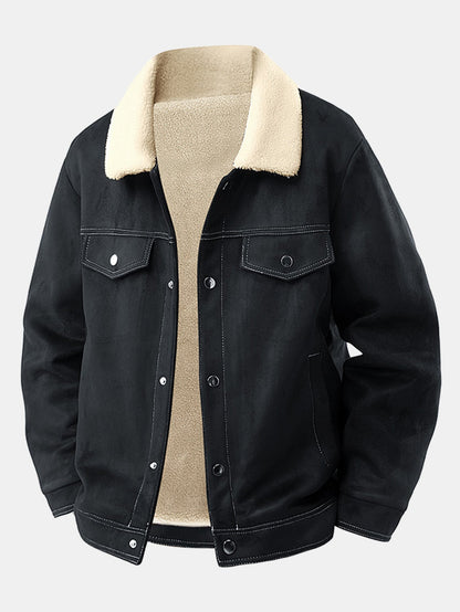 Torino Suede Sherpa Jacket
