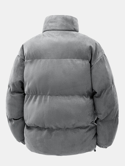 Verona Suede Puffer Jacket