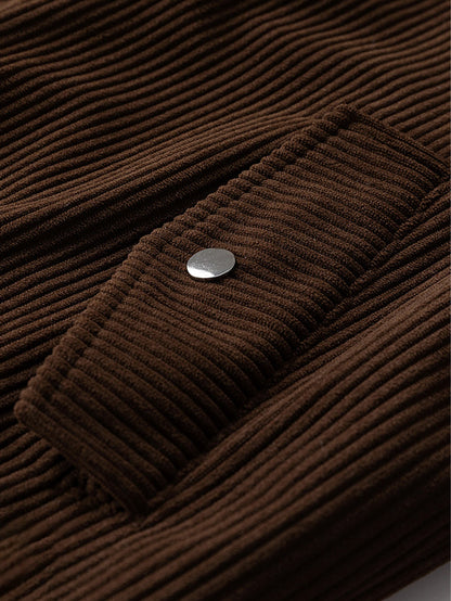 Rovello Corduroy Bomber Jacket