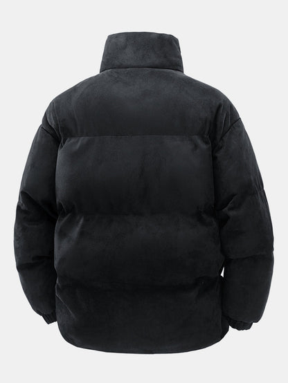 Verona Suede Puffer Jacket