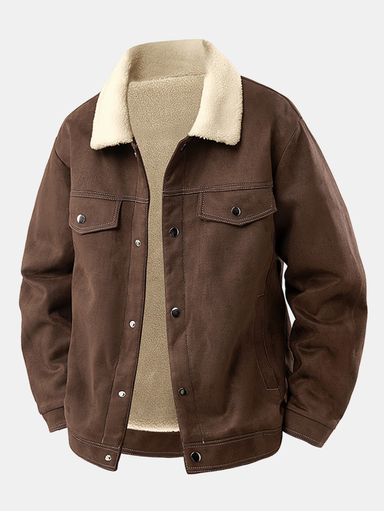 Torino Suede Sherpa Jacket