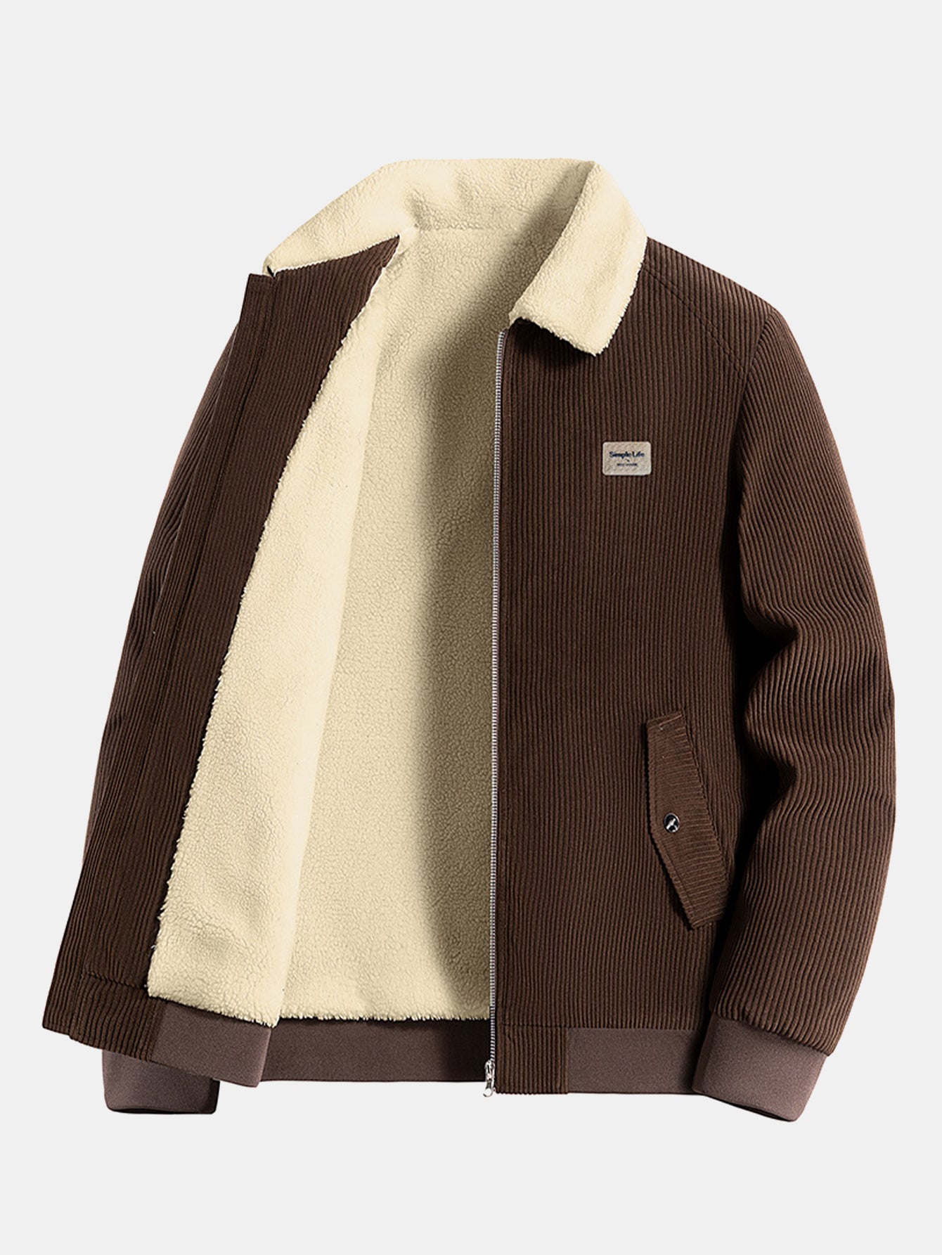 Rovello Corduroy Bomber Jacket
