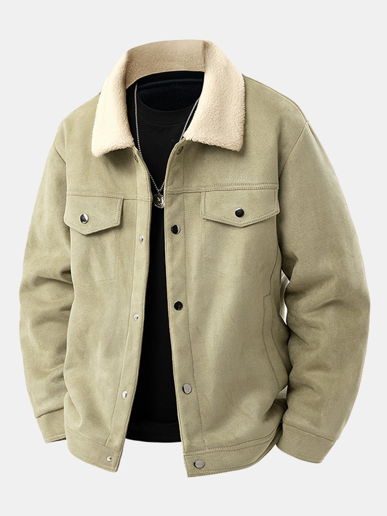 Torino Suede Sherpa Jacket