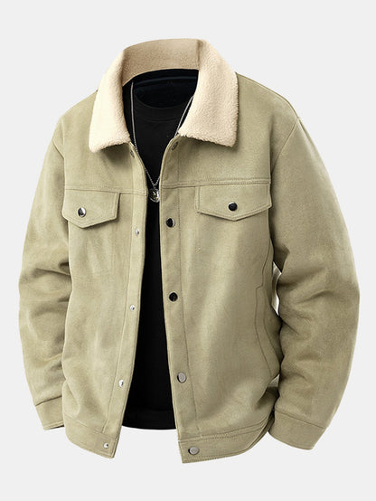Torino Suede Sherpa Jacket