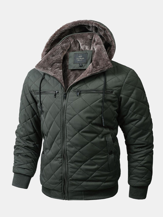 Palermo Quilted Hooded Jacket