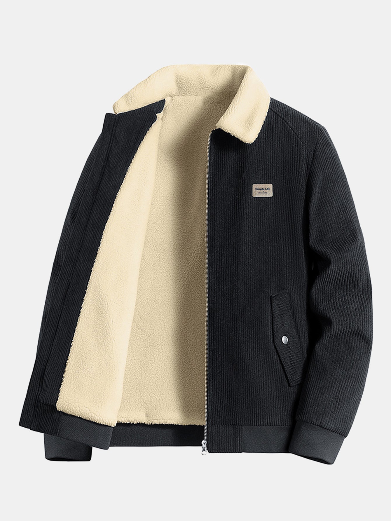 Rovello Corduroy Bomber Jacket