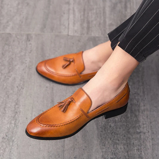 Auburn Genuine Leather Loafers