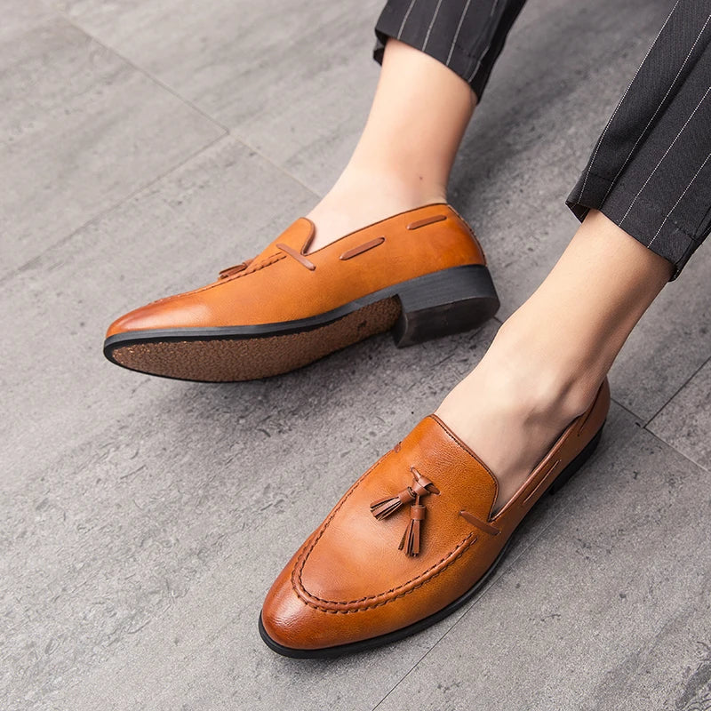 Auburn Genuine Leather Loafers