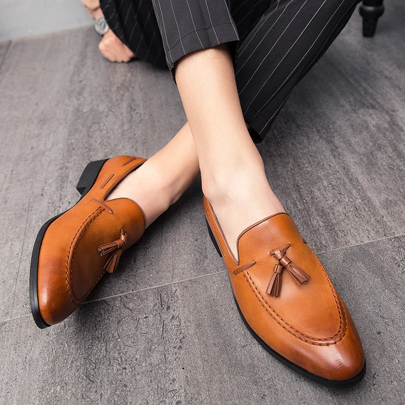Auburn Genuine Leather Loafers