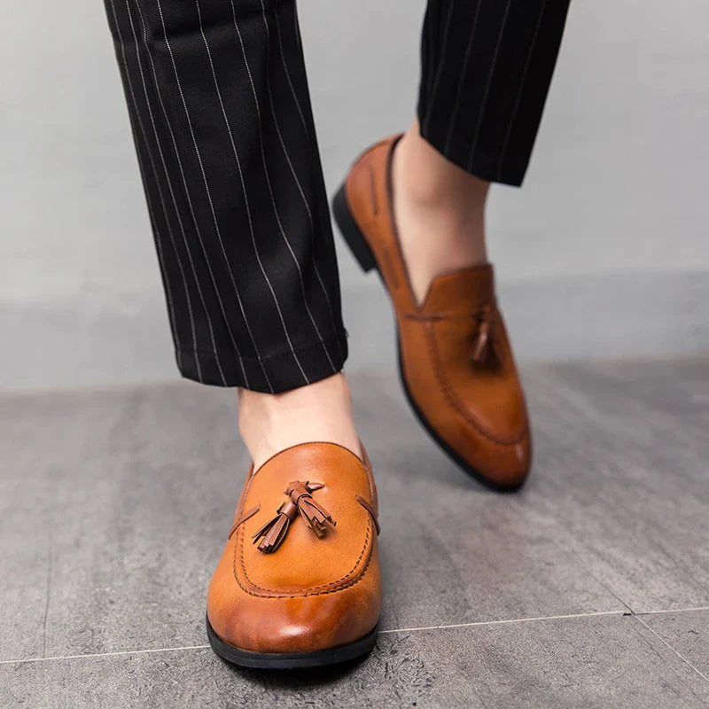 Auburn Genuine Leather Loafers