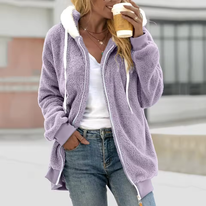 Verona Sherpa Zip Hoodie