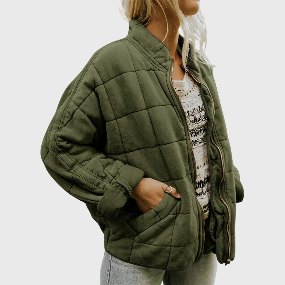 Monza Quilted Zip Jacket