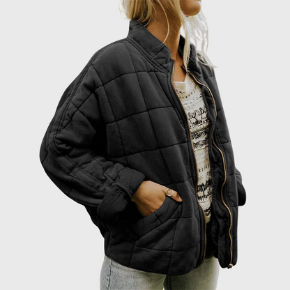 Monza Quilted Zip Jacket