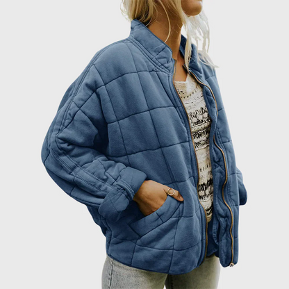 Monza Quilted Zip Jacket