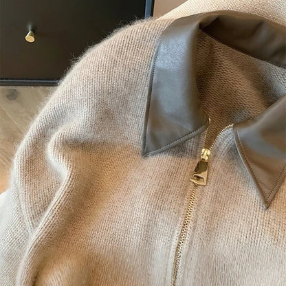 Ravena Wool Zip Cardigan