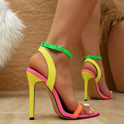 Neon Nights Stiletto Heels