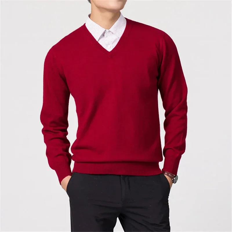 Lisbon Knit V-Neck Sweater