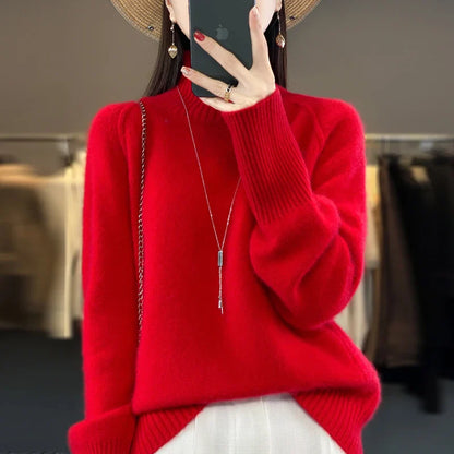 Milan Wool Turtleneck Sweater