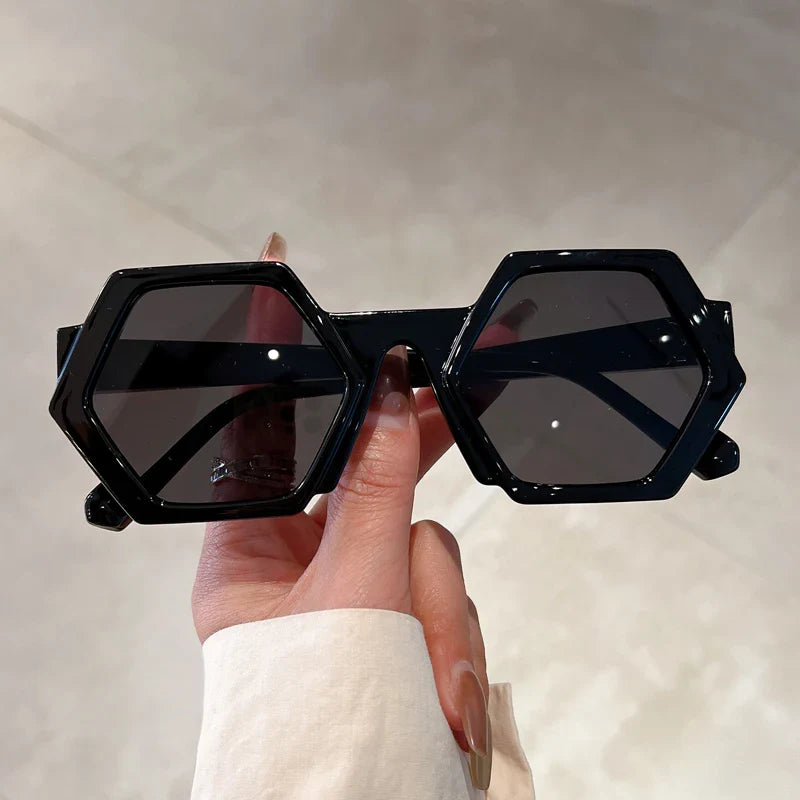 GeoHex Statement Sunglasses