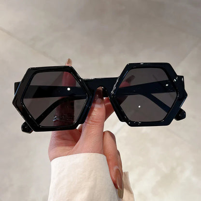 GeoHex Statement Sunglasses