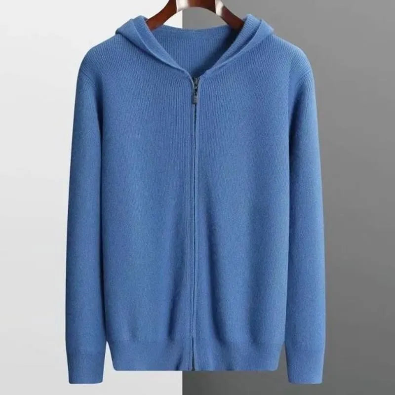 Meridian Cashmere Zipper Hoodie