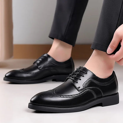 Echelon Leather Oxford Shoes
