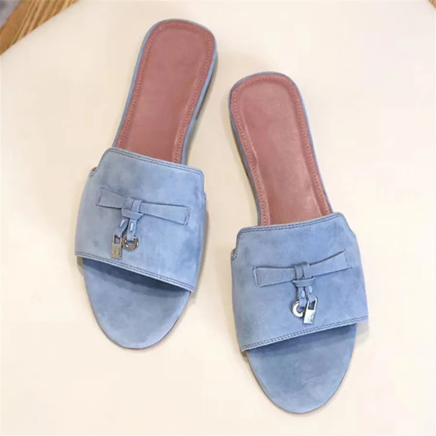 Lisa Porro Suede Slip Ons