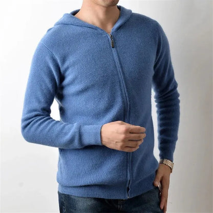 Meridian Cashmere Zipper Hoodie