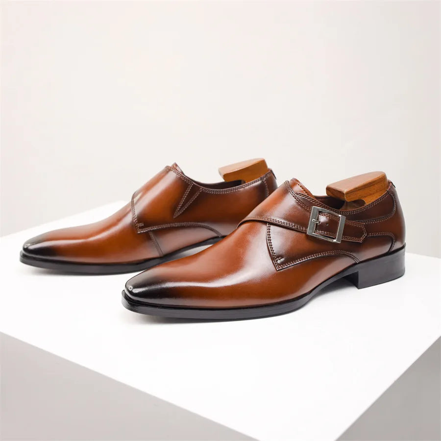 Monte Cervino Monk Strap Loafers
