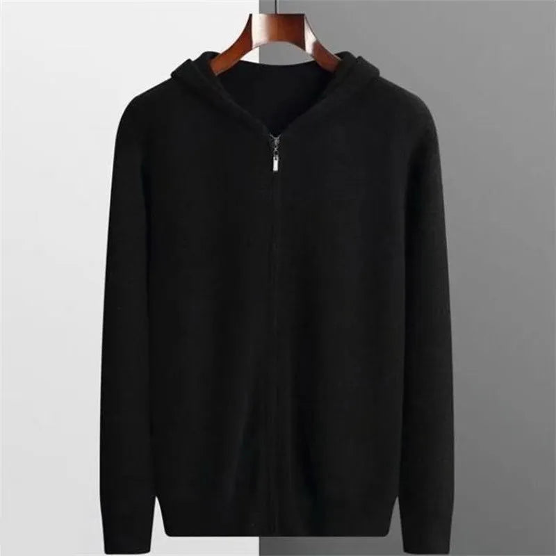 Meridian Cashmere Zipper Hoodie