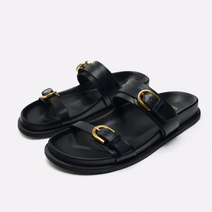 Karma Stride Leather Sandals