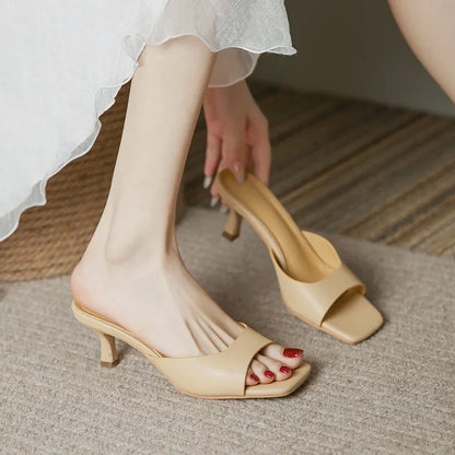 Valencia Square Toe Slip On