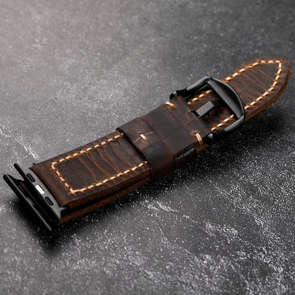 Balaton Cowhide Leather Apple Watch Band