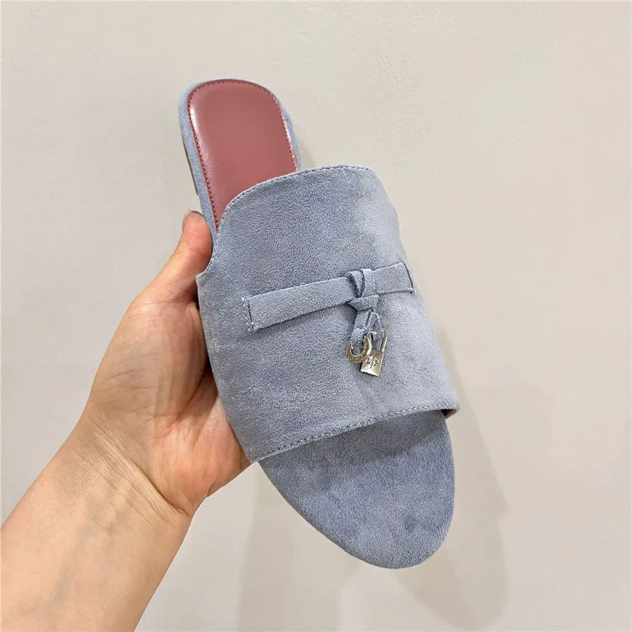 Lisa Porro Suede Slip Ons