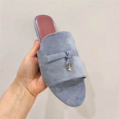 Lisa Porro Suede Slip Ons