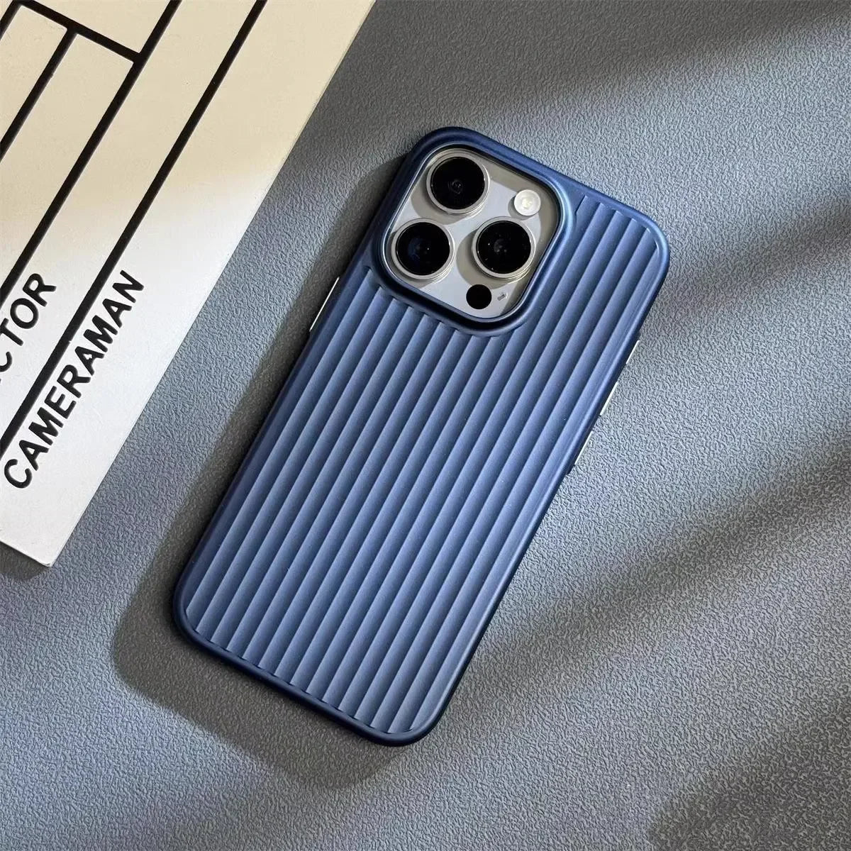 Corrugated Armor Titanium iPhone Case