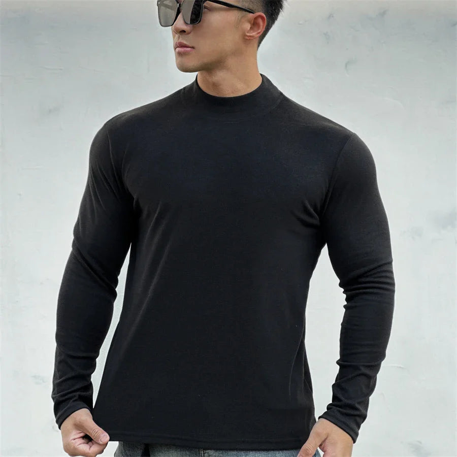 Atlas Mock Neck Shirt