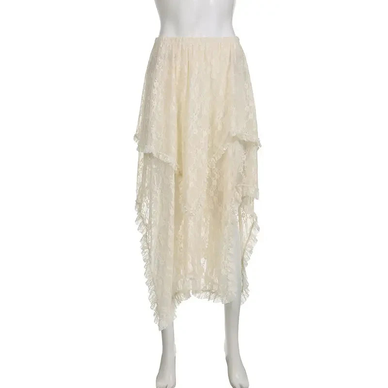 Elysian Lace Cascade Skirt