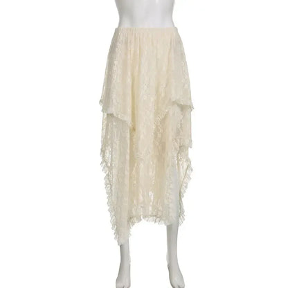 Elysian Lace Cascade Skirt