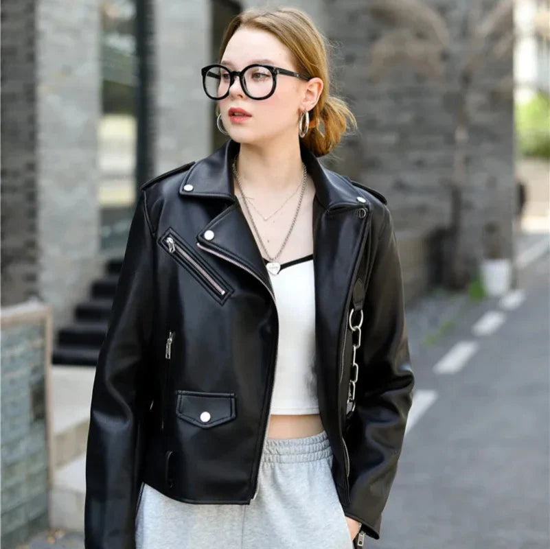 Birch Moto Leather Jacket