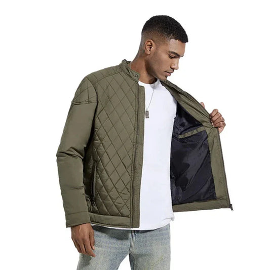 Main Street Quilted Bomber