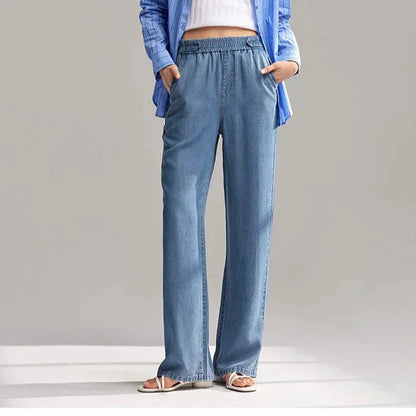 Effortless Denim Trouser