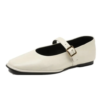 Augusta Leather Flats