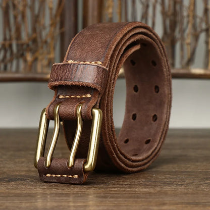 Heron Full-Grain Leather Belt