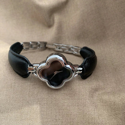 Mrs. Lucky Clover Dial  Gold-Plated Watch