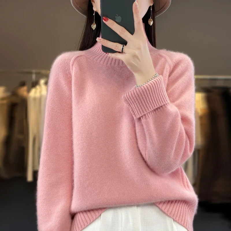 Milan Wool Turtleneck Sweater