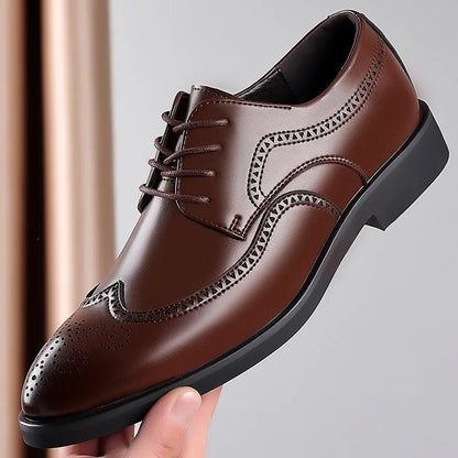 Echelon Leather Oxford Shoes